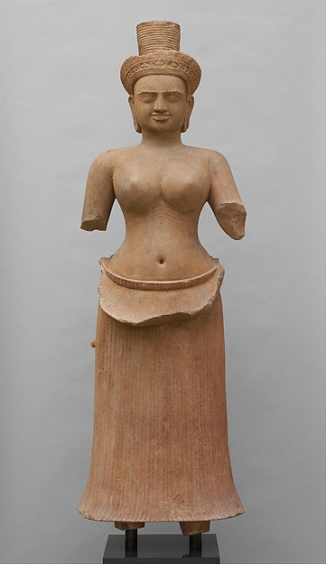 Standing Female Diety second quarter of the 10th cent,16x12"(A3)Poster