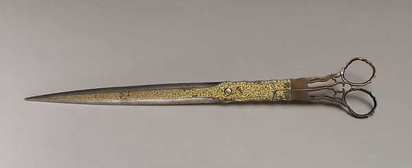 :Scissors 18th–19th century-16x12"(A3) Poster