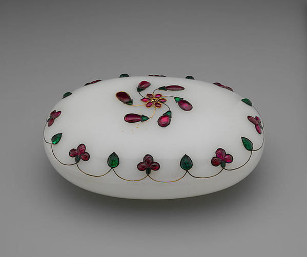 ,Oval box with cover 18th–19th cent,16x12"(A3) Poster