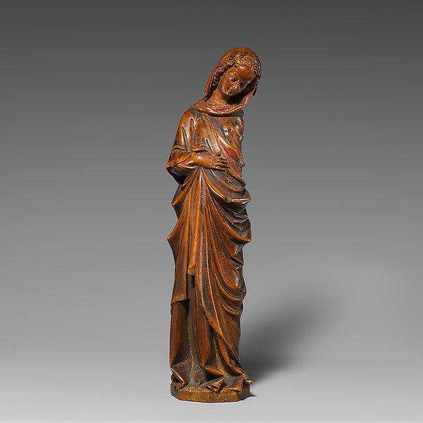 :Virgin of the Annunciation ca.1250–1300-16x12"(A3) Poster