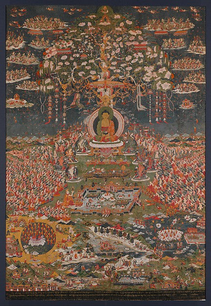 Amitabha the Buddha of the Western Pure Land c1700,16x12"(A3)Poster