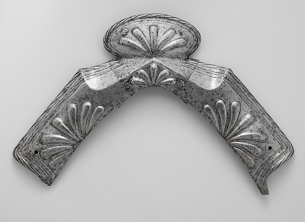 Three Pommel Plates of a Saddle c1520–40, Poster Print