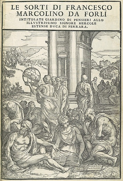 Le Sorti...intitolate giardino di pensieri October 1540-,16x12"(A3)Poster