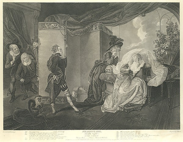Olivia's House - Olivia Maria and Malvolio June 4,1794-Afte, Poster Print Wall Art