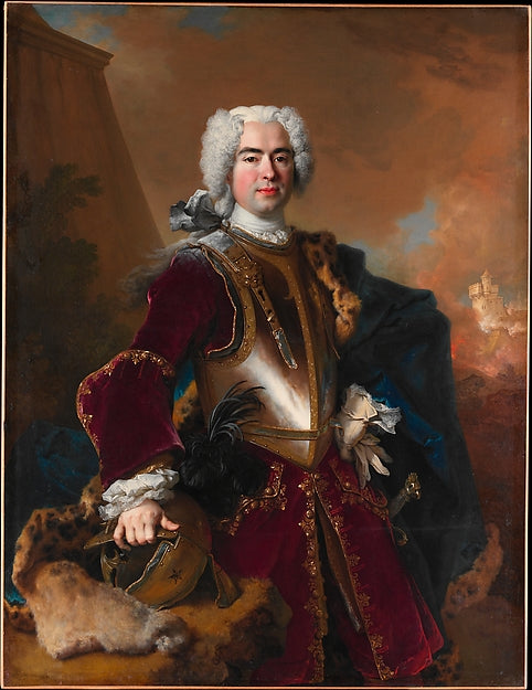 Nicolas de Largillierre:André François Alloys de Theys d'Her-16x12"(A3) Poster