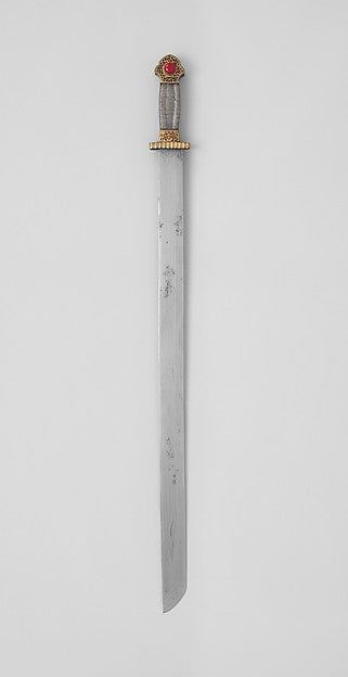 Sword with Scabbard 17th–19th cent, Poster Print