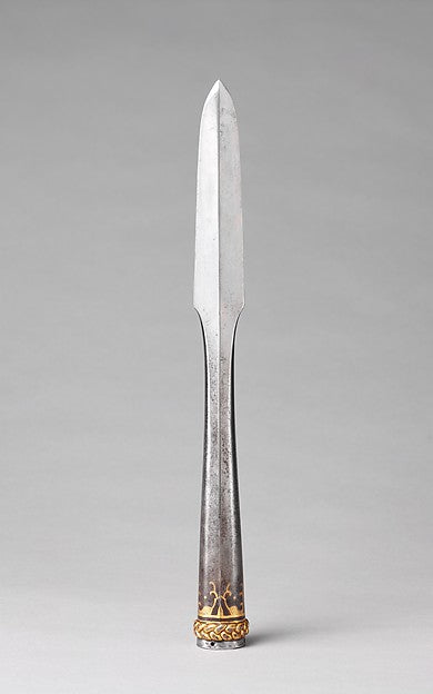 Spearhead and Storage Case 17th–18th cent, Poster Print Wall Art
