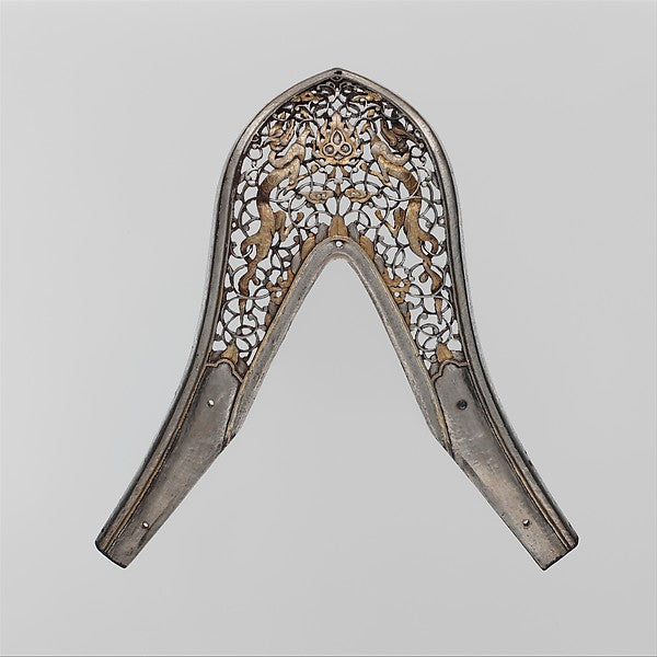Pommel Plate possibly 17th–18th cent, Poster Print Wall Art