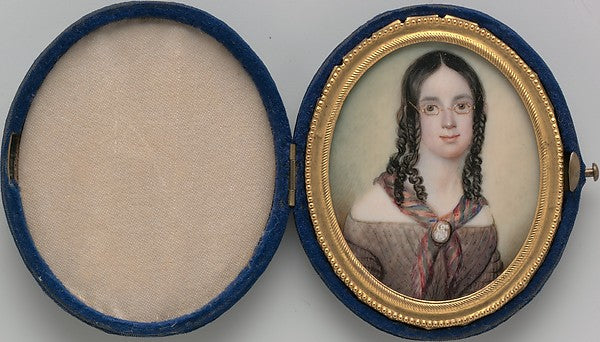 Portrait of a Lady c1845-Daniel F. Ames, Poster Print - Wall Art