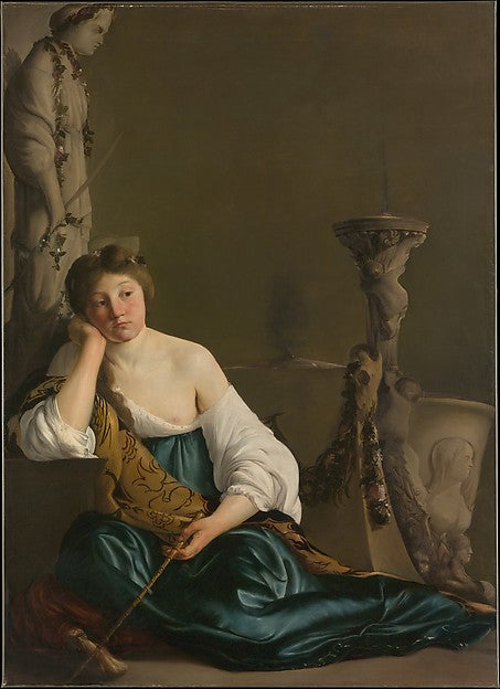 Paulus Bor:The Disillusioned Medea c1640-16x12"(A3) Poster