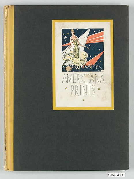 Stehli Silks Corporation - "Americana Prints" 1926, Poster Print Wall Art