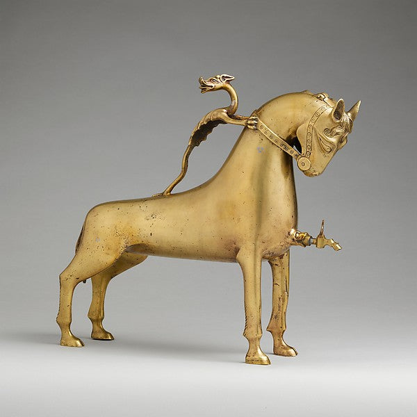 :Aquamanile in the Form of a Horse c1400-16x12"(A3) Poster
