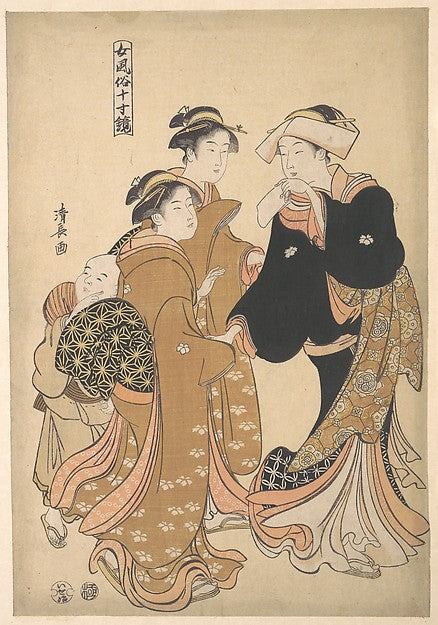 Print c1788-Torii Kiyonaga, Poster Print
