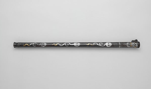 Barrel from a Ceremonial Musket 17th–19th cent, Poster Print