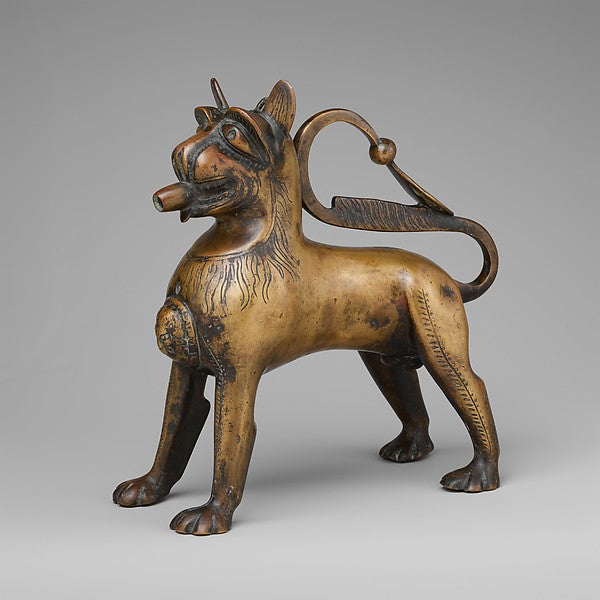 :Aquamanile in the Form of a Lion late 19th century–early 20-16x12"(A3) Poster