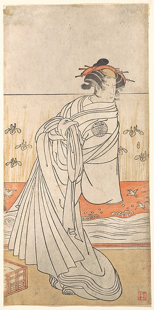 Woman Standing-Unidentified Artist, Poster Print Wall Art