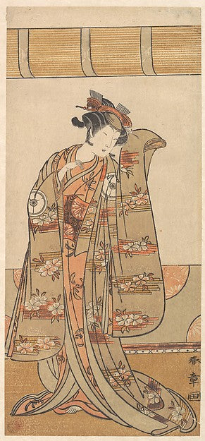 The Fourth Iwai Hanshiro as a Woman 1773 or 1774-Katsukawa Shu, Poster Print Wall Art