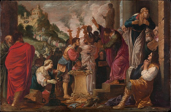 Jacob Pynas ):Paul and Barnabas at Lystra -16x12"(A3) Poster