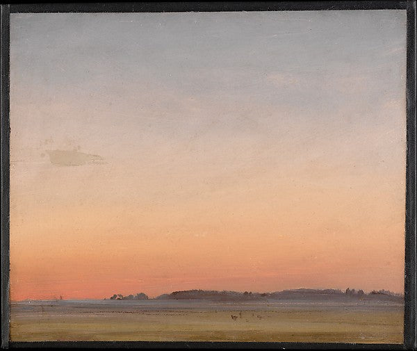 Circle of Carl Rottmann:Landscape c1835–45-16x12"(A3) Poster
