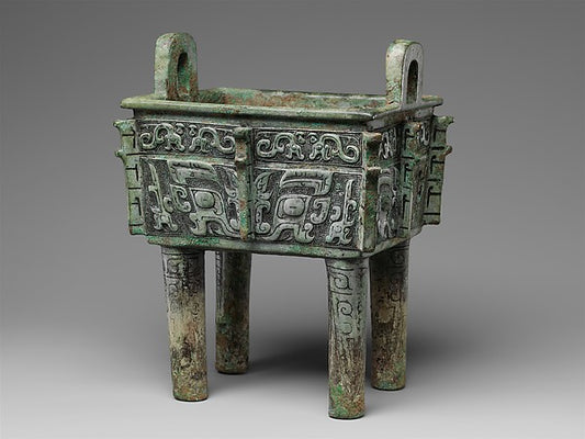 ,Rectangular Cauldron 12th–11th cent B.C.,16x12"(A3) Poster