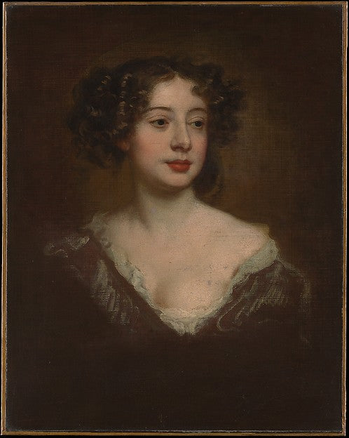 Sir Peter Lely:Study for a Portrait of a Woman 1670s-16x12"(A3) Poster