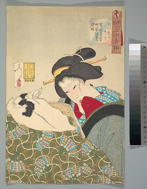 Feeling Warm 1888-Tsukioka Yoshitoshi, Poster Print
