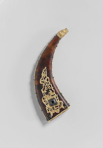 Powder Flask c1730–40, Poster Print