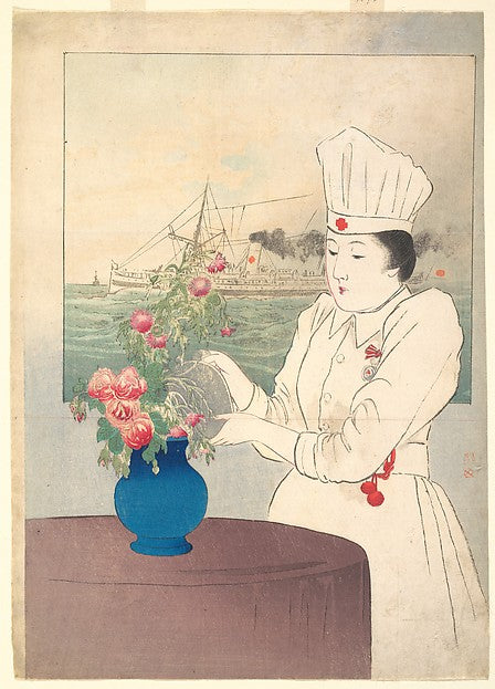 Nurse c1905-Takeuchi Keish?, Poster Print Wall Art