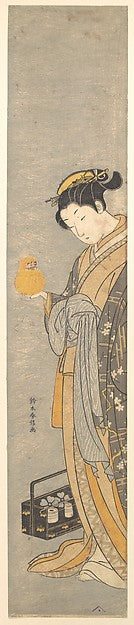 Beauty and Holiness probably 1770-Suzuki Harunobu, Poster Print