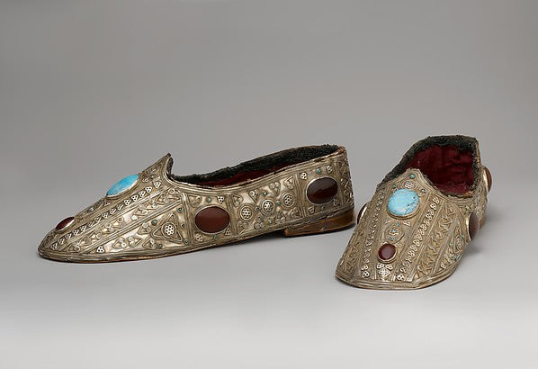 :Slipper One of a Pair late 19th–early 20th century-16x12"(A3) Poster