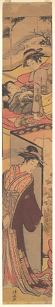 In a Pleasure House late 18th cent-Torii Kiyonaga, Poster Print