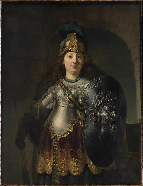 Rembrandt:Bellona 1633-16x12"(A3) Poster