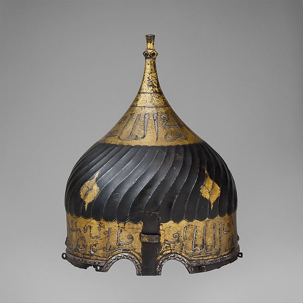 Turban Helmet late 15th–16th cent, Poster Print Wall Art