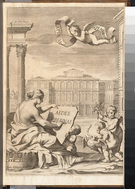 Aedes Barberinae 1642-, Poster Print Wall Art