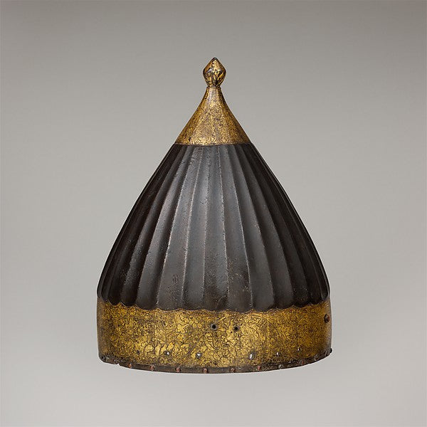 Helmet dated A.H. 977/A.D. 1588–89, Poster Print Wall Art