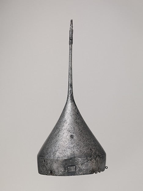 Helmet early 16th cent, Poster Print Wall Art
