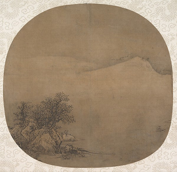 Ming China,Waiting for the Ferry early 13th cent-Uniden, Poster Print Wall Art