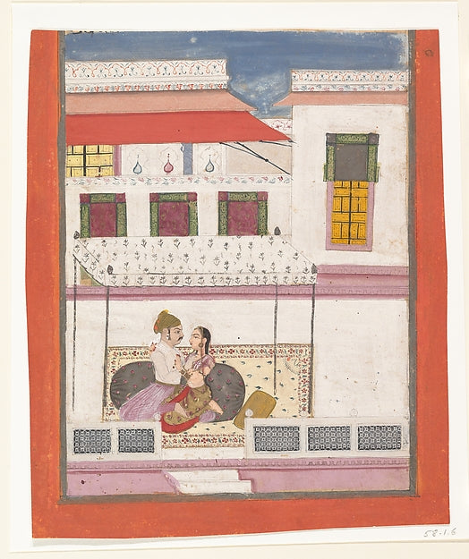 Raga Desakar early 18th cent, Poster Print Wall Art