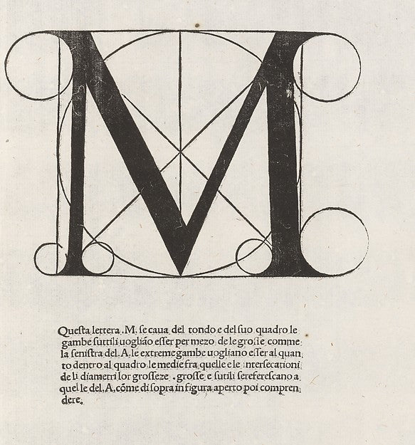 Divina proportione June 1, 1509-Fra Luca Pacioli, Poster Print Wall Art