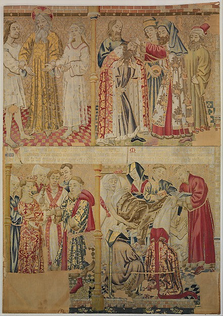 :Scenes from the Story of the Seven Sacraments God the Fathe-16x12"(A3) Poster