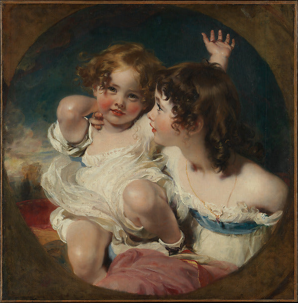 Sir Thomas Lawrence:The Calmady Children 1823-16x12"(A3) Poster