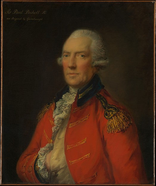 Thomas Gainsborough:Lieutenant Colonel Paul Pechell -16x12"(A3) Poster