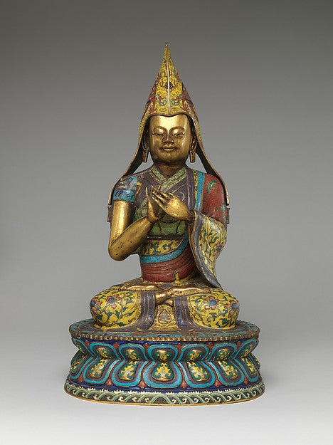 Figure of a Lama, Poster Print Wall Art