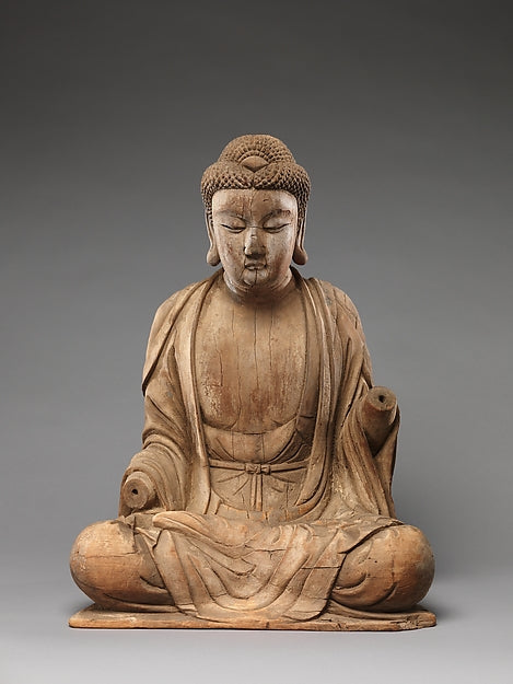 Buddha probably Shakyamuni 12th cent, Poster Print Wall Art