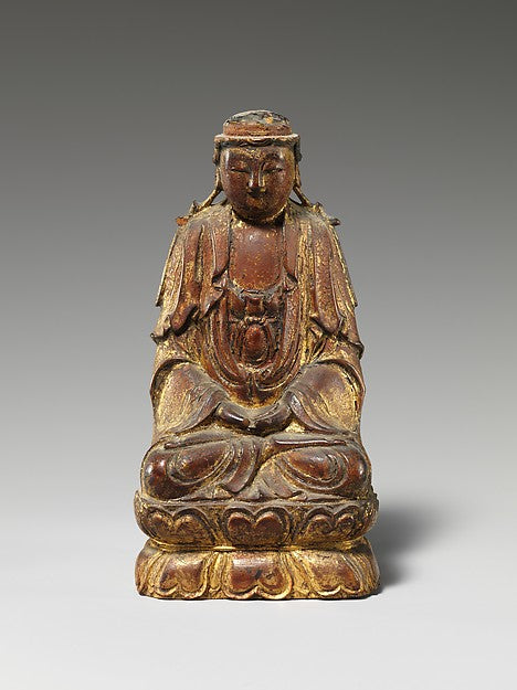 Bodhisattva Avalokiteshvara dated 1678, Poster Print Wall Art
