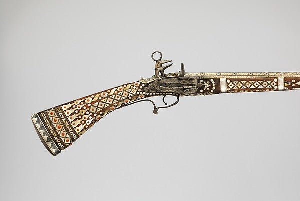 Miquelet Gun 18th cent, Poster Print Wall Art