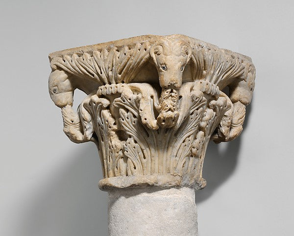 :Capital late 12th–early 13th century-16x12"(A3) Poster