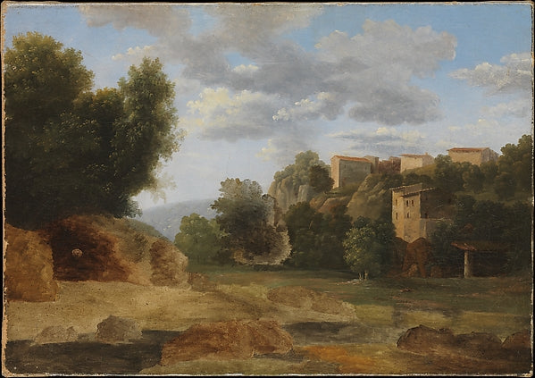 Jean Victor Bertin:Landscape c1810–20-16x12"(A3) Poster