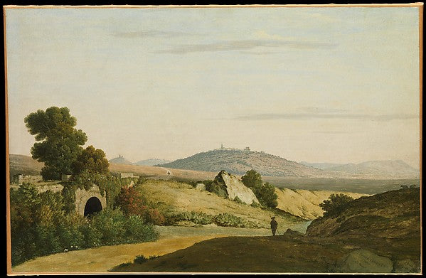 Thomas Jones:Ponte Loreto near Nettuno by 1787-16x12"(A3) Poster
