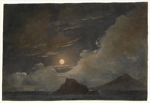 Pierre Henri de Valenciennes or Circle:Ischia and the Bay of-16x12"(A3) Poster
